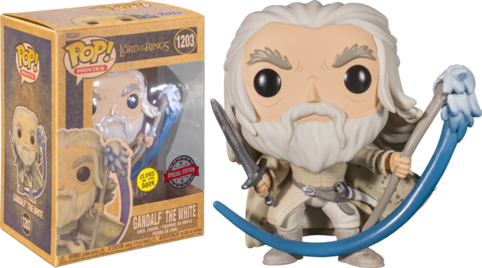 Funko Pop! Movies The Lord of the Rings - Gandalf The White Vinyl Figure (#1203)