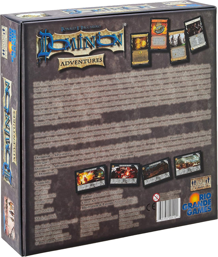 Rio Grande Games Dominion: Adventures Expansion
