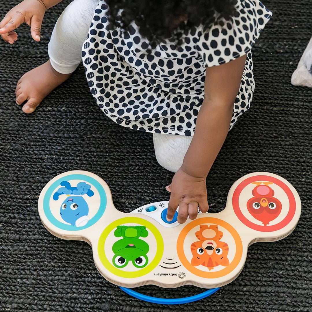 Baby Einstein & Hape - Magic Touch Drums (Wooden Musical Toy) (11650-6)