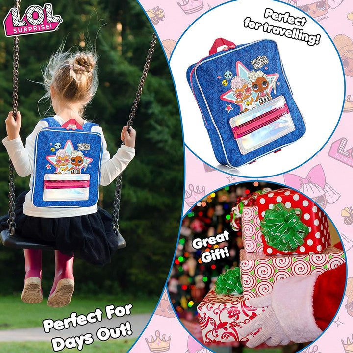 L.O.L. Surprise! Multicolor Themed Pocket Backpack (NI-420-050)