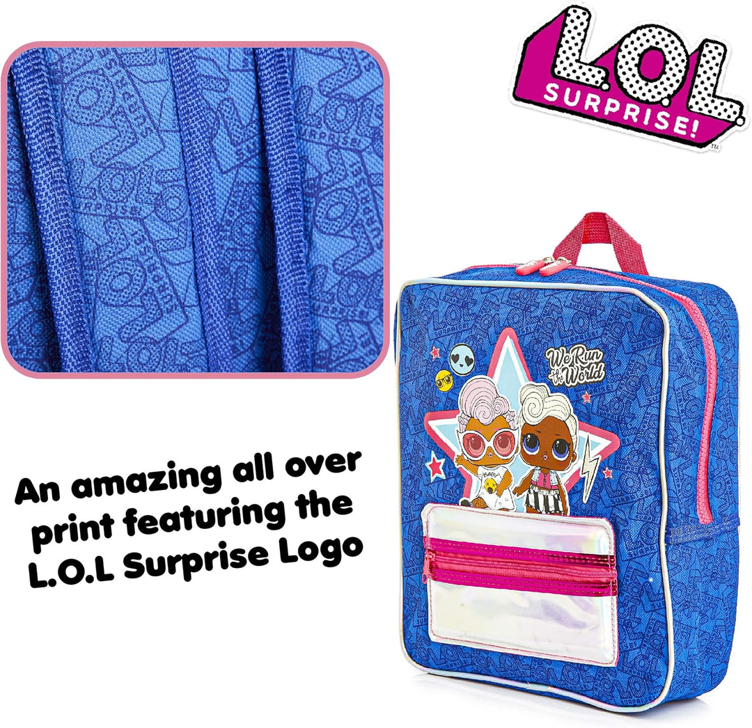 L.O.L. Surprise! Multicolor Themed Pocket Backpack (NI-420-050)