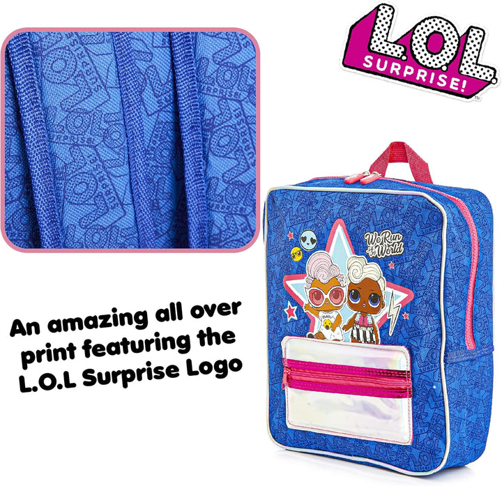 L.O.L. Surprise! Multicolor Themed Pocket Backpack (NI-420-050)