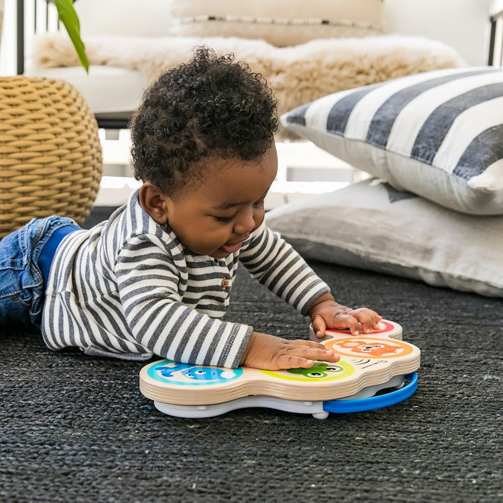 Baby Einstein & Hape - Magic Touch Drums (Wooden Musical Toy) (11650-6)