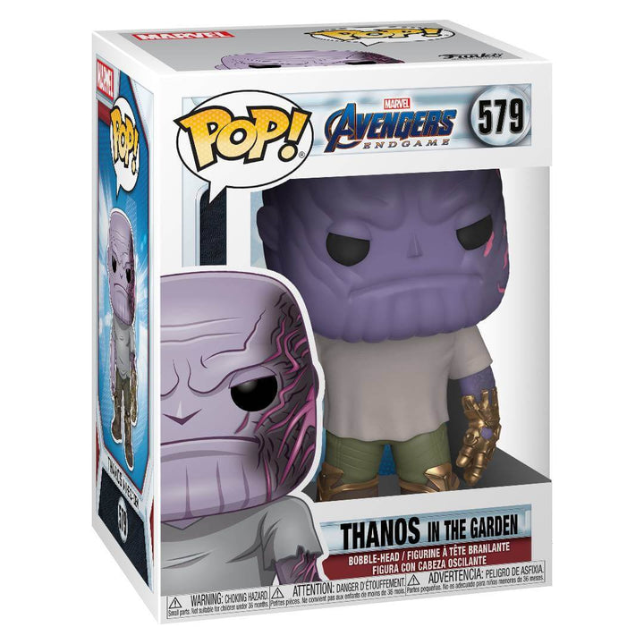 Marvel Avengers: Endgame (MCU) Thanos (in de tuin) met Gauntlet Funko 45141 Pop! Vinyl #579