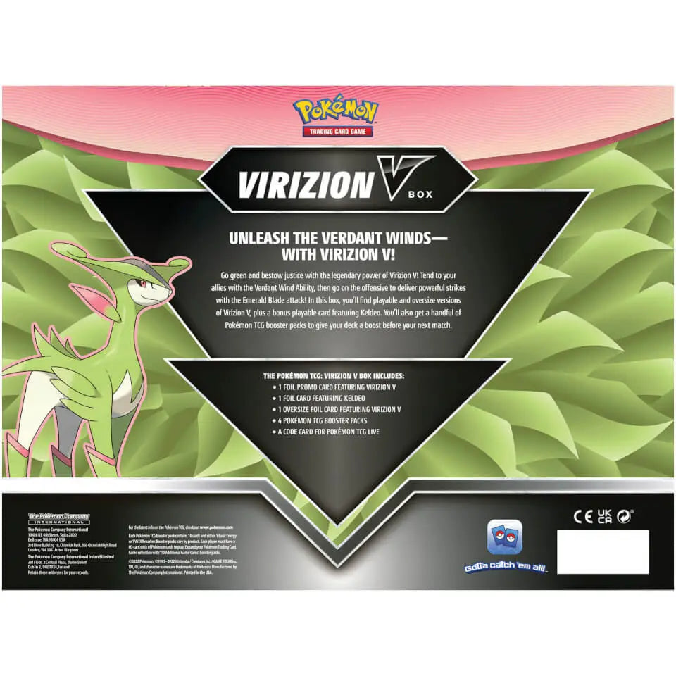 Pokemon TCG: Virizion V Box – POK85120