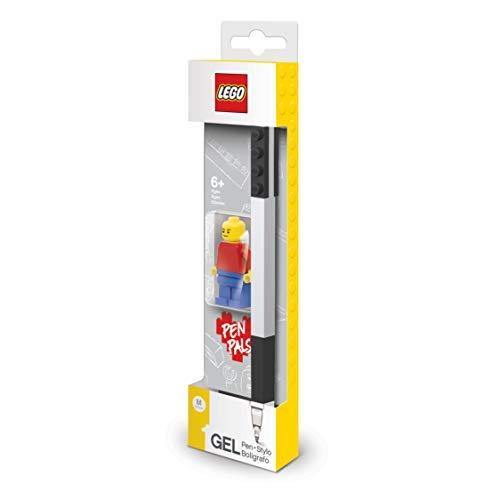 Lego Gel Pen Black + Minifigure - Yachew