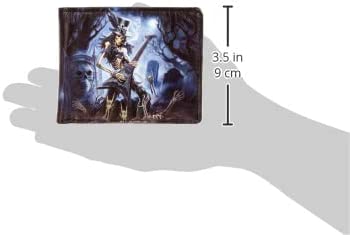 Nemesis Now B3131H7 Play Dead James Ryman Wallet 10cm Black, PU