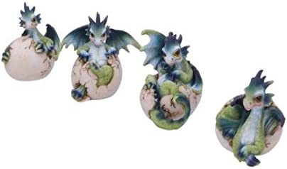 Hatchlings Emergence (Set of 4) Dragon Hatchlings Figurines