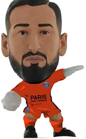 SoccerStarz SOC1562 PSG Gianluigi Donnarumma Mini Football Figure, 5 cm