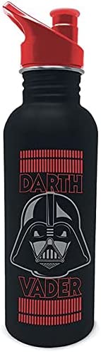 Star Wars 24240998 MDB25908 Canteen Bottle, Black/Red, Standard