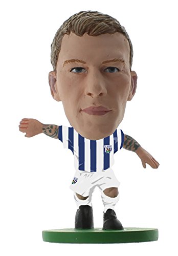 SoccerStarz SOC931 Bromwich Albion West Brom James McClean Classic Home Kit Figu