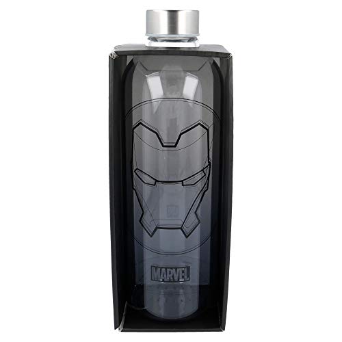 Stor |Young Adult Large Glass Bottle 1030 Ml Marvel