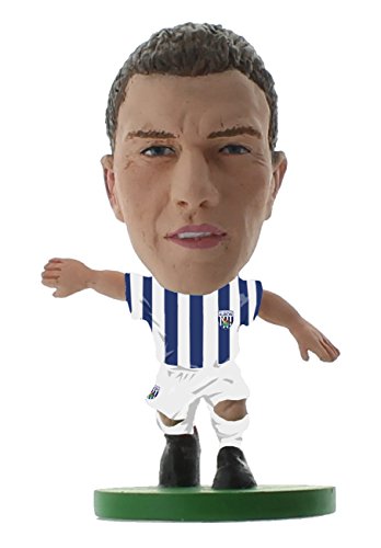 SoccerStarz SOC716 Classic West Brom Craig Gardner Home Kit