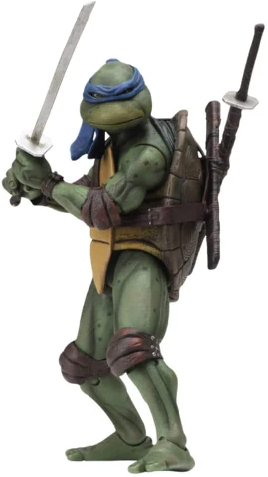 Leonardo (Teenage Mutant Ninja Turtles 1990) Action Figure - Highly Detailed Collectible for Adults (54073)