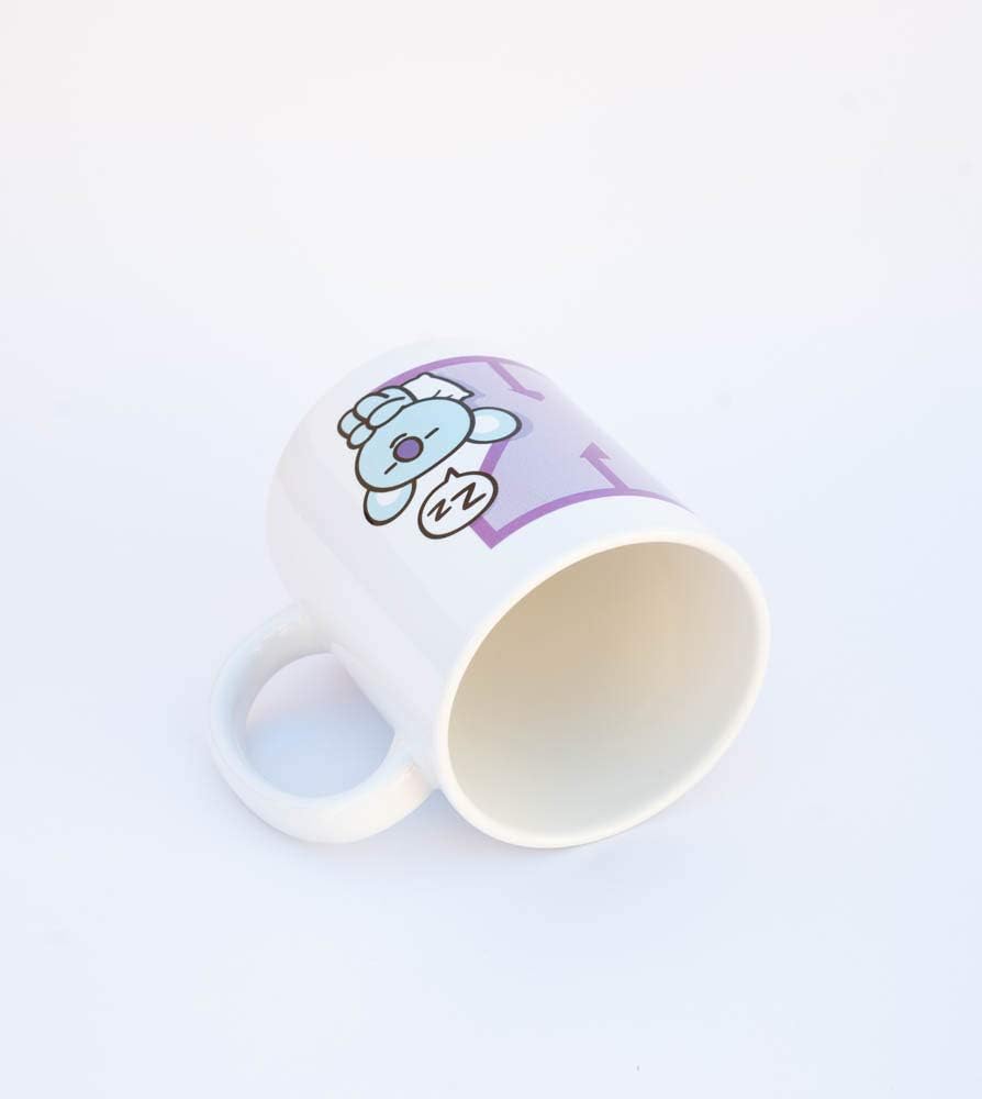 Grupo Erik BT21 Official Merchandise Koya Ceramic Mug | 35 cl - 350 ml | Coffee Mug