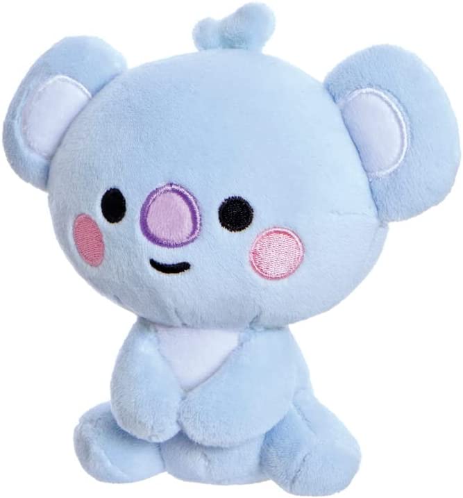 AURORA, 61484, BT21 Official Merchandise, Baby KOYA Sitting Doll 5In, Soft Toy,