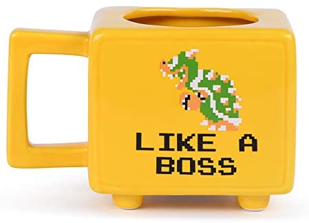 Super Mario Bros (Like A Boss) 3D Thermo-Reactive Mug 500 ml