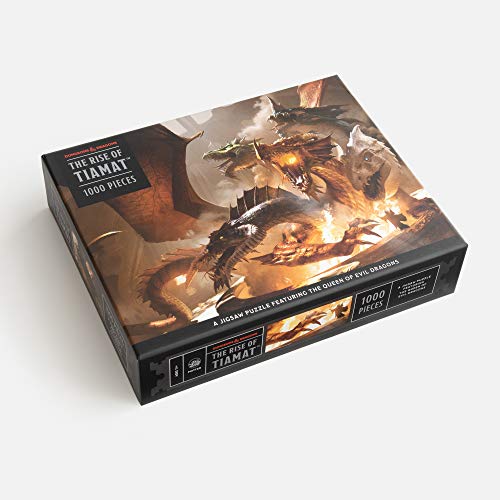 The Rise of Tiamat Dragon Puzzle: 1000-piece (Dungeons & Dragons): 1000-Piece Jigsaw Puzzle Featuring the Queen of Evil Dragons: Jigsaw Puzzles for Adults (Dungeons and Dragons)