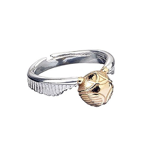 Harry Potter Sterling Silber Goldener Schnatz Ring – Klein