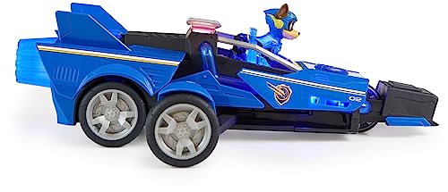 Paw Patrol: The Mighty Movie Chase’s Mighty Transforming Cruiser with Action Figure - Lights, Sounds & Rescue Mode (6067497)