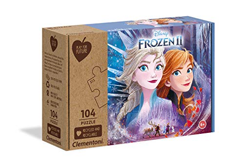 Clementoni - 27154 - Disney Frozen 2 - 104 Pieces - Made In Italy - 100% Recycle