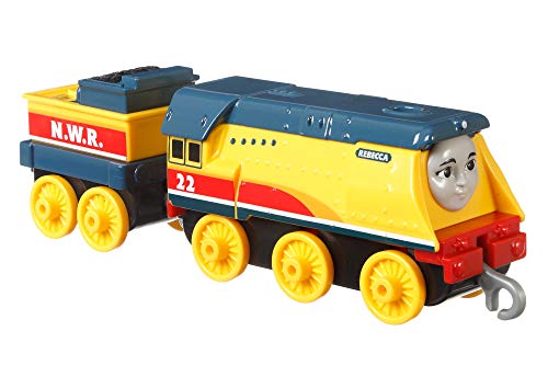 Thomas &amp; Friends FXX27 Trackmaster Push Along Rebecca Metal Train Engine