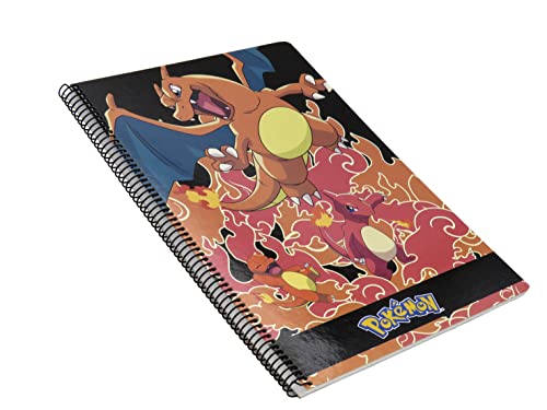 Notebook Folio 80 Sheets Pokemon - Charmander (CyP Brands)