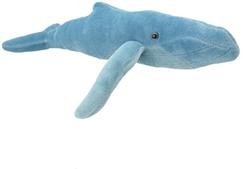 Wild Planet 34 cm Classic Humpback Whale Plush Toy (Multi-Colour)