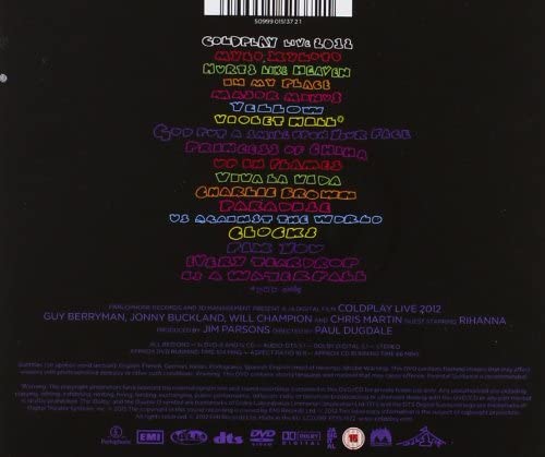 Coldplay Live 2012 Case] [Audio CD]