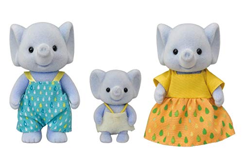 Sylvanian Families 5376 Elephant Family, Multi-Coloured