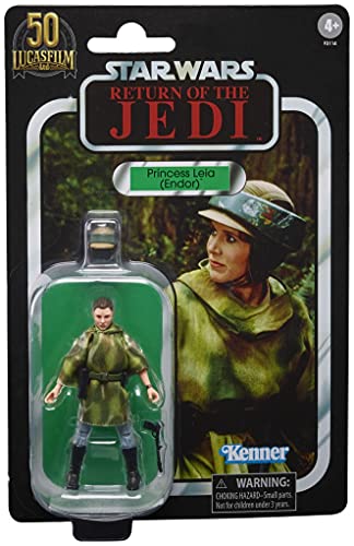 Star Wars The Vintage Collection Princess Leia Endor 3.75 inch figure