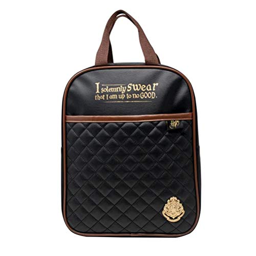 Children's Harry Potter Quilted Black Backpack