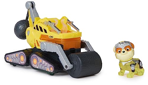 PAW Patrol: The Mighty Movie Rubble's Mighty Movie Bulldozer Toy