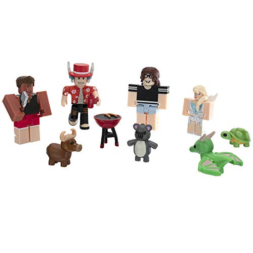 Roblox ROG0190 Celebrity Collection – Adopt Me: Backyard BBQ Vier-Figuren-Paket [inkl