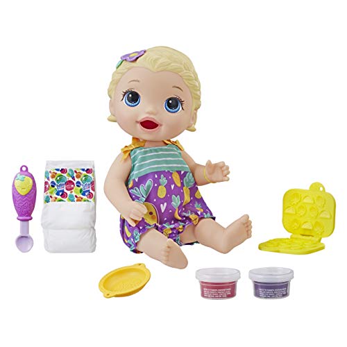 Baby Alive Snackin’ Lily Blonde Hair