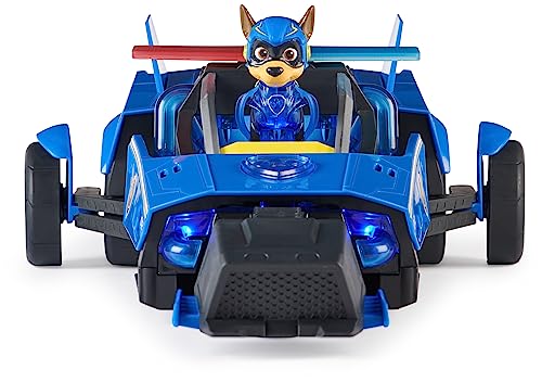 Paw Patrol: The Mighty Movie Chase’s Mighty Transforming Cruiser with Action Figure - Lights, Sounds & Rescue Mode (6067497)