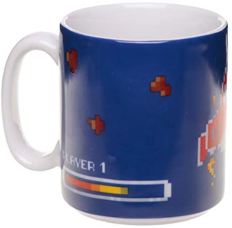 Children's New Bone China Mug and Bowl Set - Retro Gaming Design