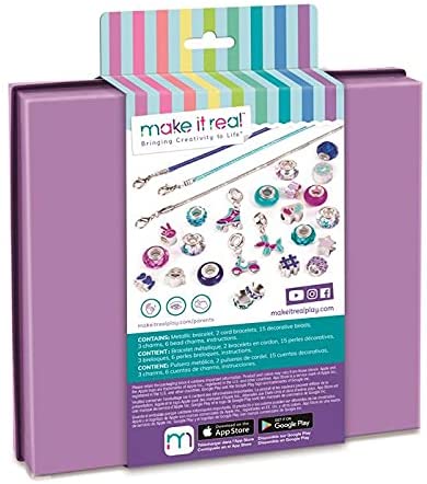 Make It Real 1721 Set per la creazione di gioielli per bambini, multicolore