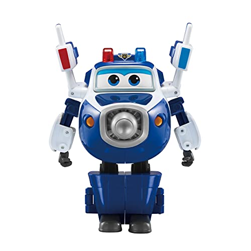 Super Wings EU750945 Supercharged Paul & Magnetic Transforming Super Pet Paul, B