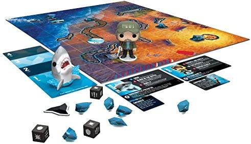 Funko 46069 POP Funkoverse: Jaws 100-Expandalone Strategy Board Game, Multicolour