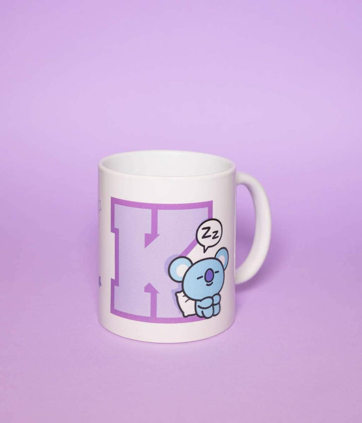 Grupo Erik BT21 Official Merchandise Koya Ceramic Mug | 35 cl - 350 ml | Coffee Mug