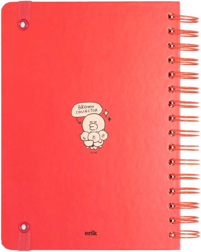 Grupo Erik Line Friends A5 Notebook | Bullet Journal | Notebooks A5 | Notepads A5