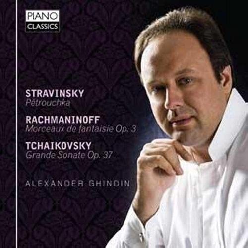 Alexander Ghindin - Alexander Ghindin plays Stravinsky, Rach [Audio CD]