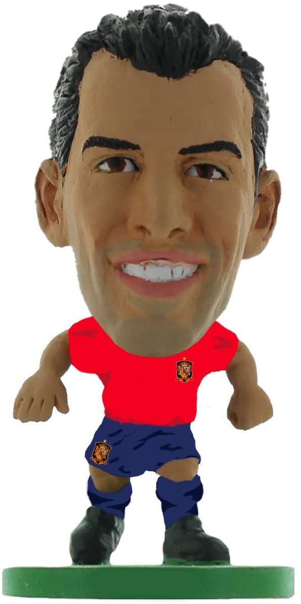 SoccerStarz Spain Sergio Busquets Home Kit/Figures