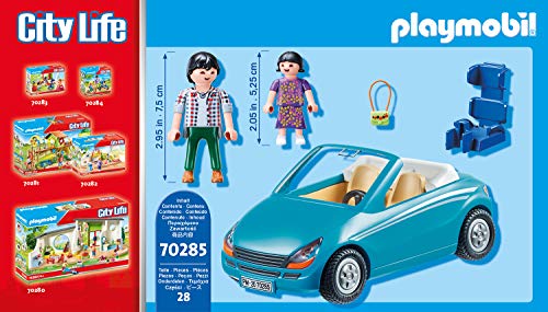 Playmobil 70285 City Life papá e hijo con convertible