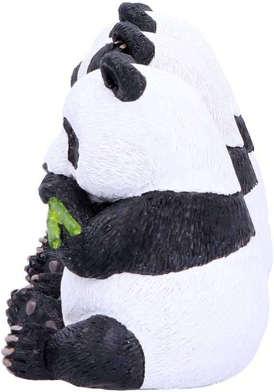 Nemesis Now Three Wise Pandas 8.5cm, Resin, Black, One Size