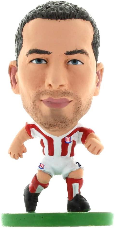 SoccerStarz Stoke City Phil Bardsley in Home Kit - Yachew