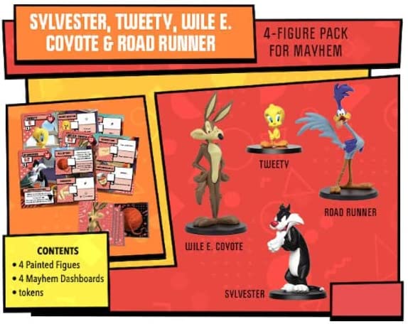 Looney Tunes Mayhem 4-Figure Pack