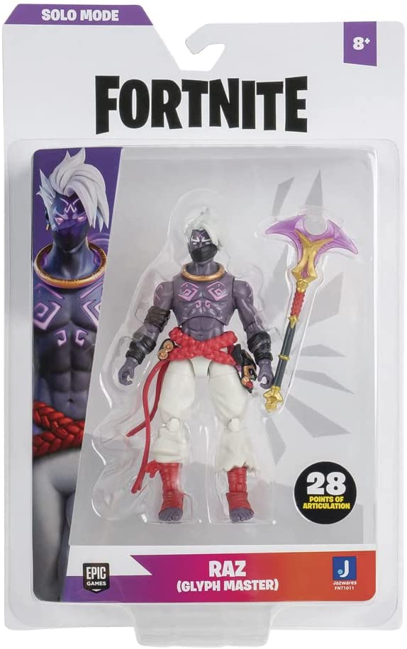 FORTNITE FNT1011 FNT-1 Pack (Solo Mode Core Figure) (Raz-Glyph Master) S10, Mult