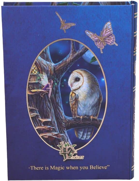 Nemesis Now Lisa Parker Fairy Tales Journal, Blue, 17cm